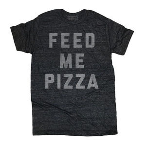 Buy Me Brunch Feed Me Pizza unisex tee